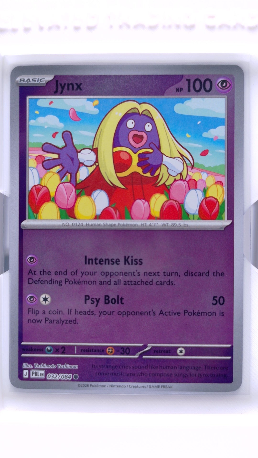 #32 Jynx Reverse Holo Common - front