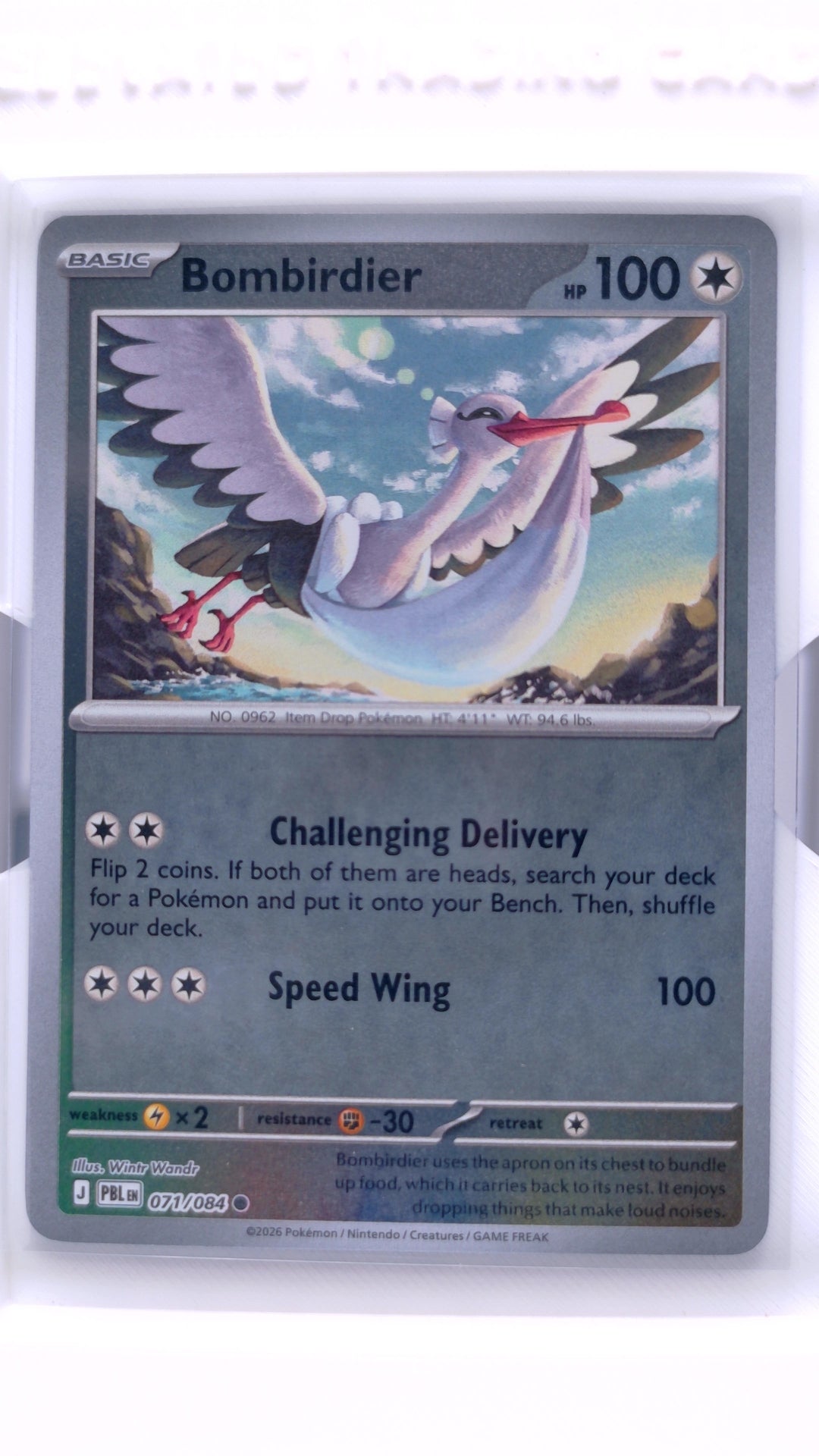 #71 Bombirdier Reverse Holo Common - front