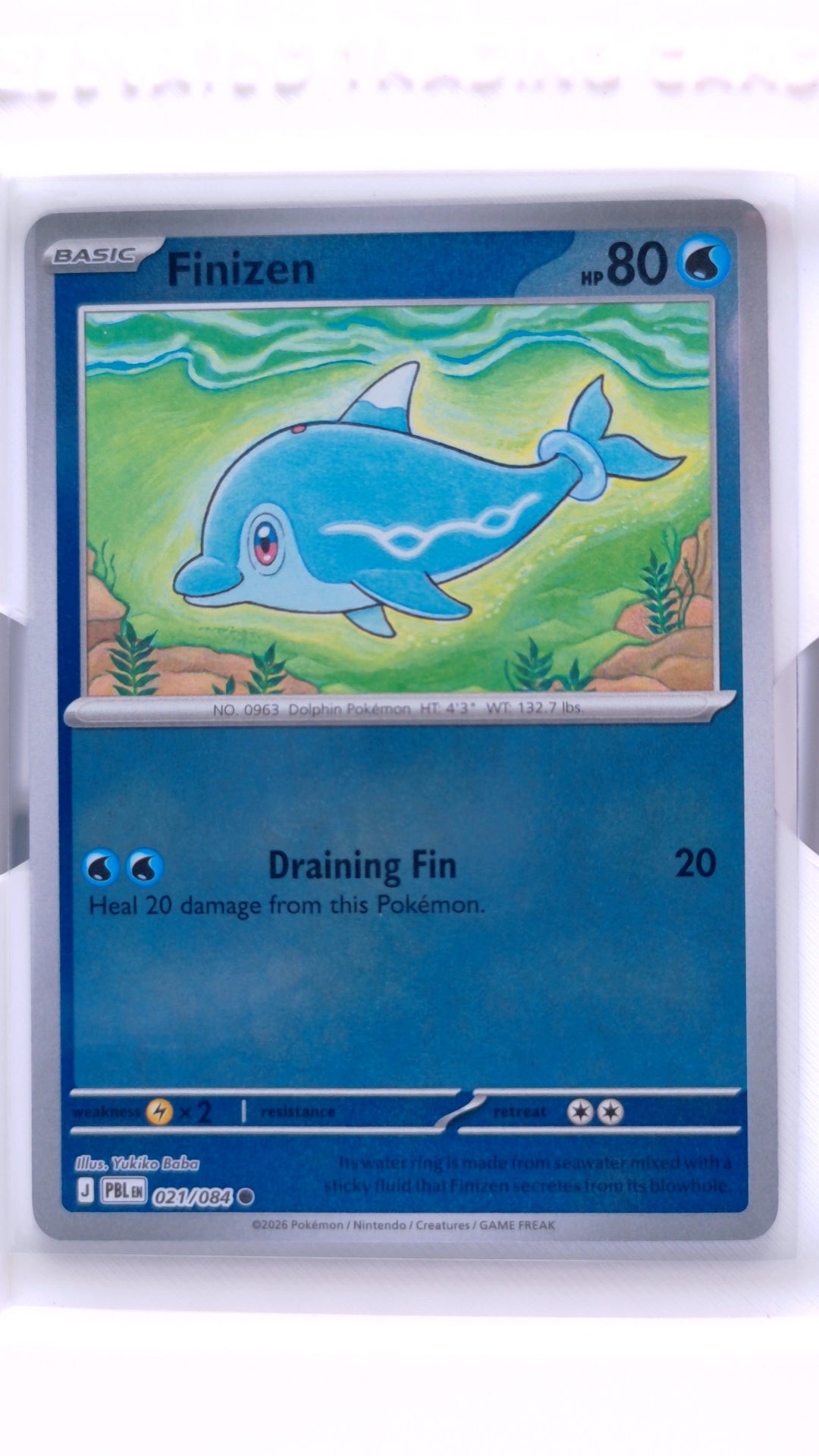 #21 Finizen Reverse Holo Common - front