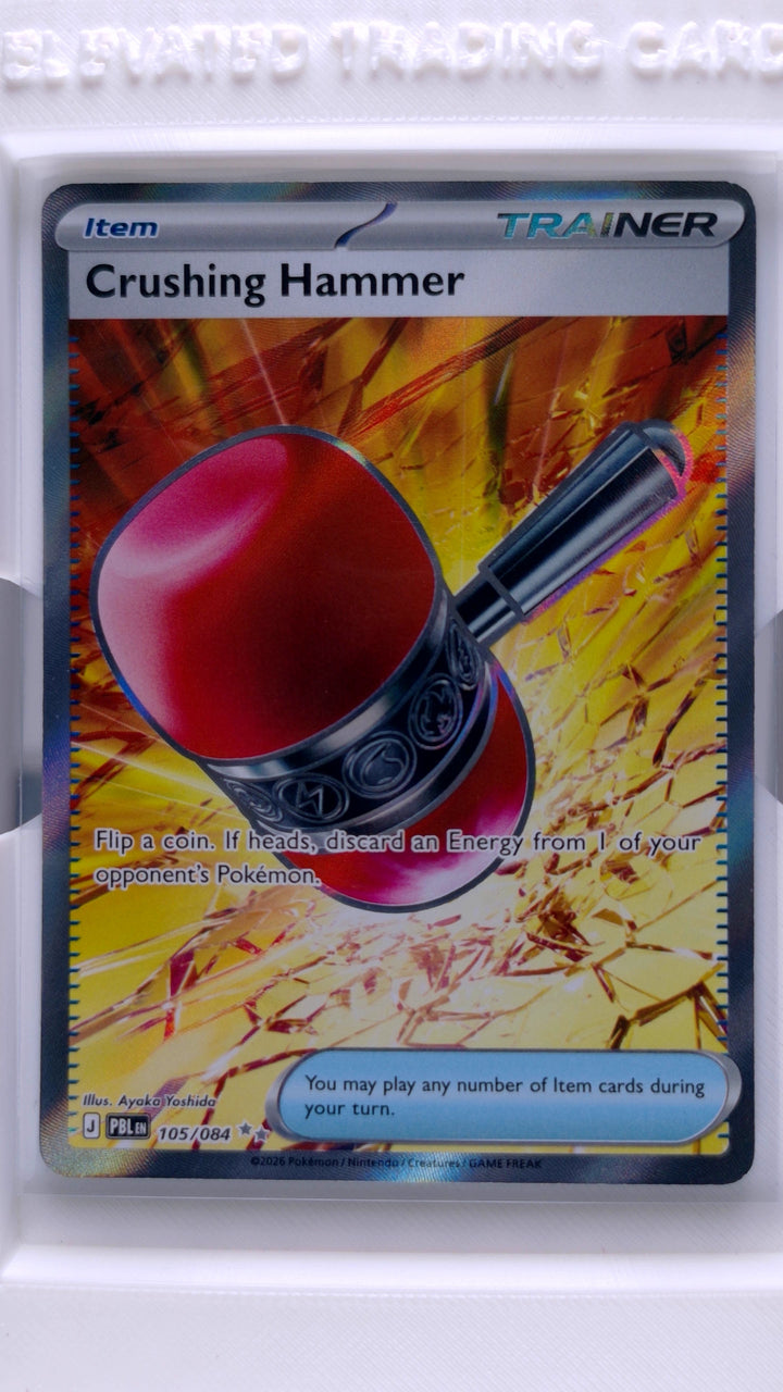 Pokémon TCG: Mega Evolution — Pitch Black Crushing Hammer #105/084 Ultra Rare — Front