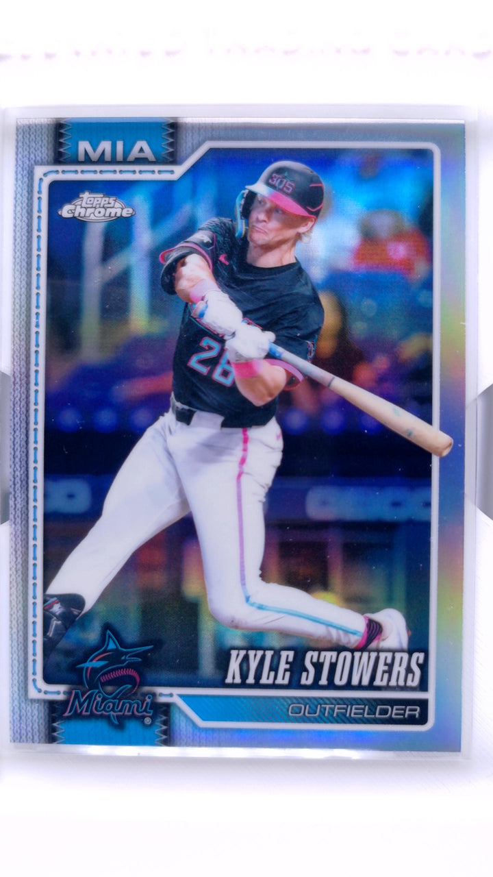 2026 Topps Chrome Baseball Kyle Stowers #48 Refractor — Front