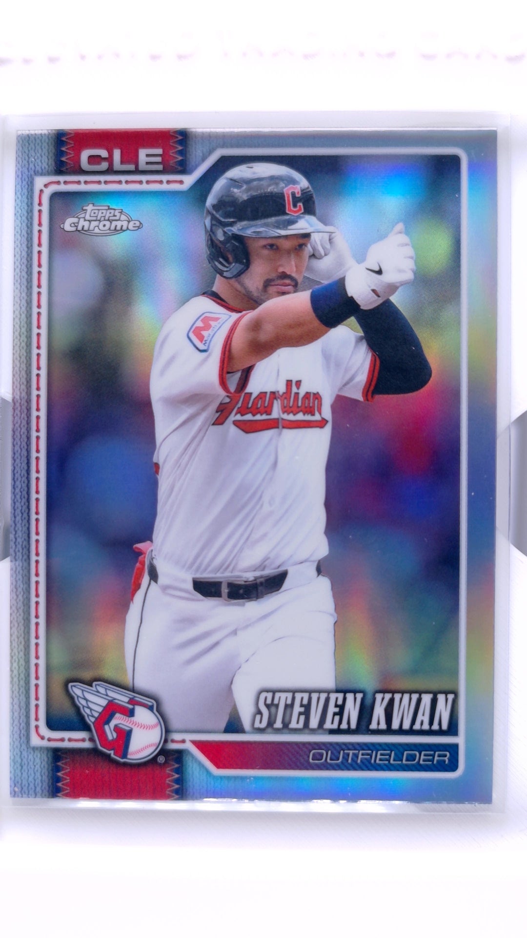 #170 Steven Kwan Refractor - front