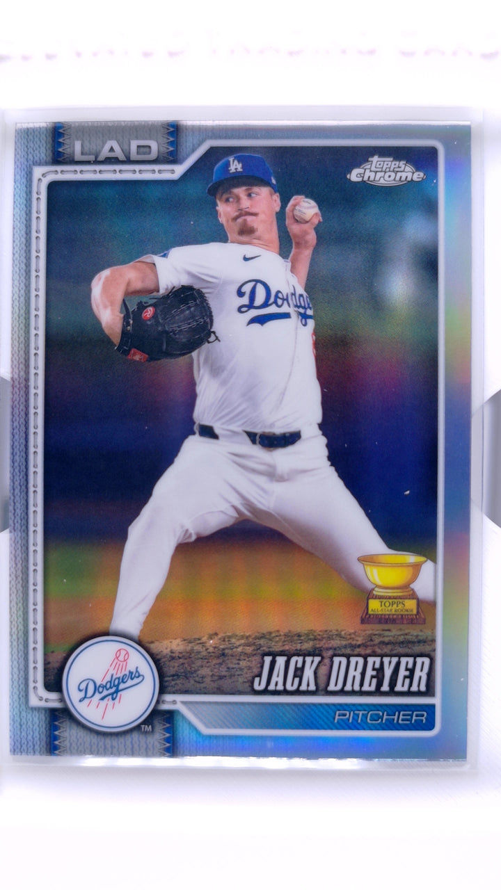 2026 Topps Chrome Baseball Jack Dreyer #52 Refractor — Front