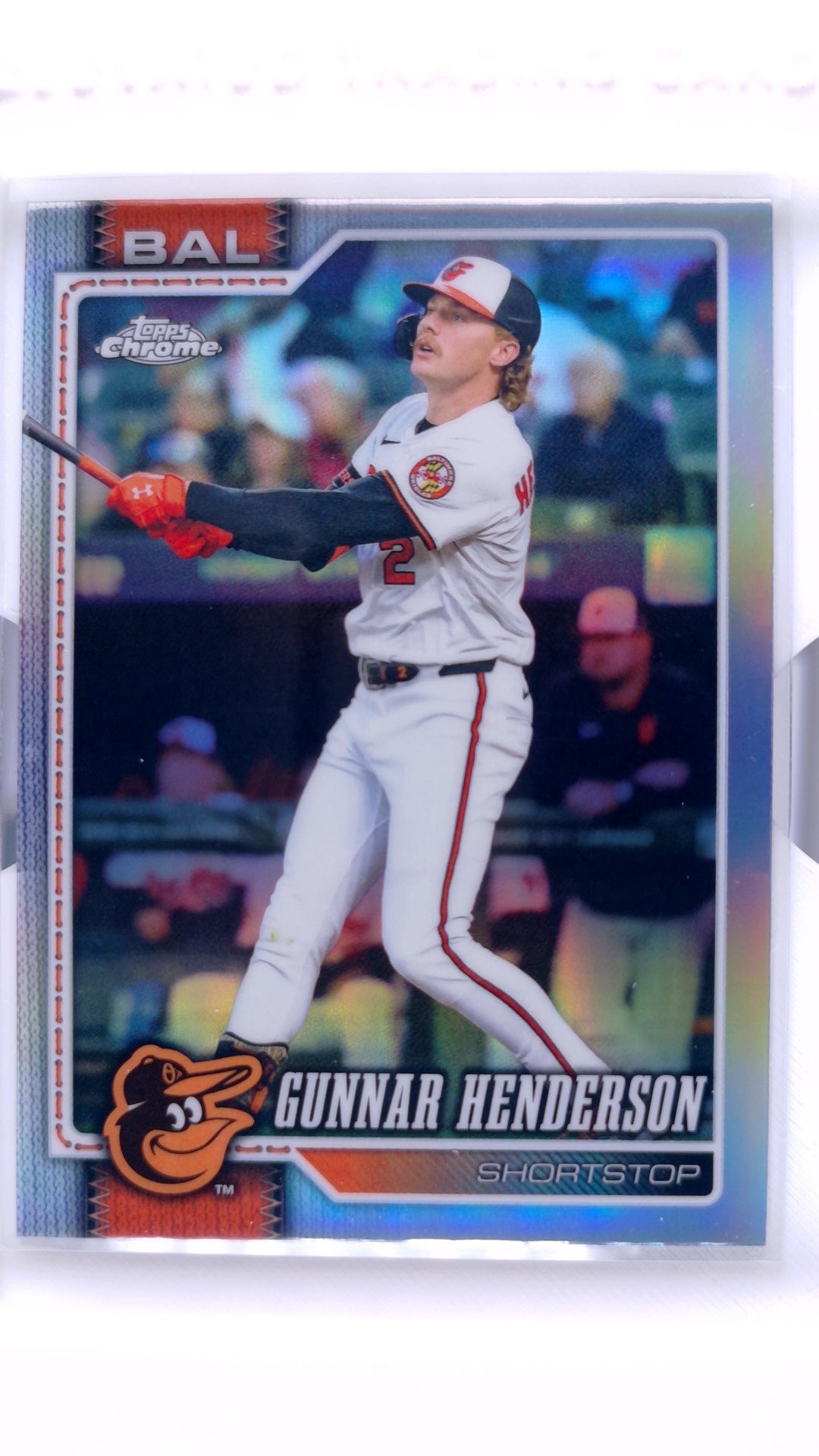 #153 Gunnar Henderson Refractor - front