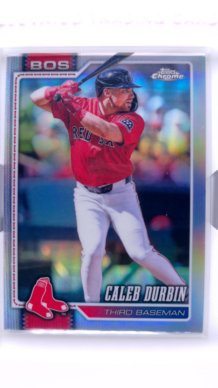 2026 Topps Chrome Baseball Caleb Durbin #209 Refractor — Front