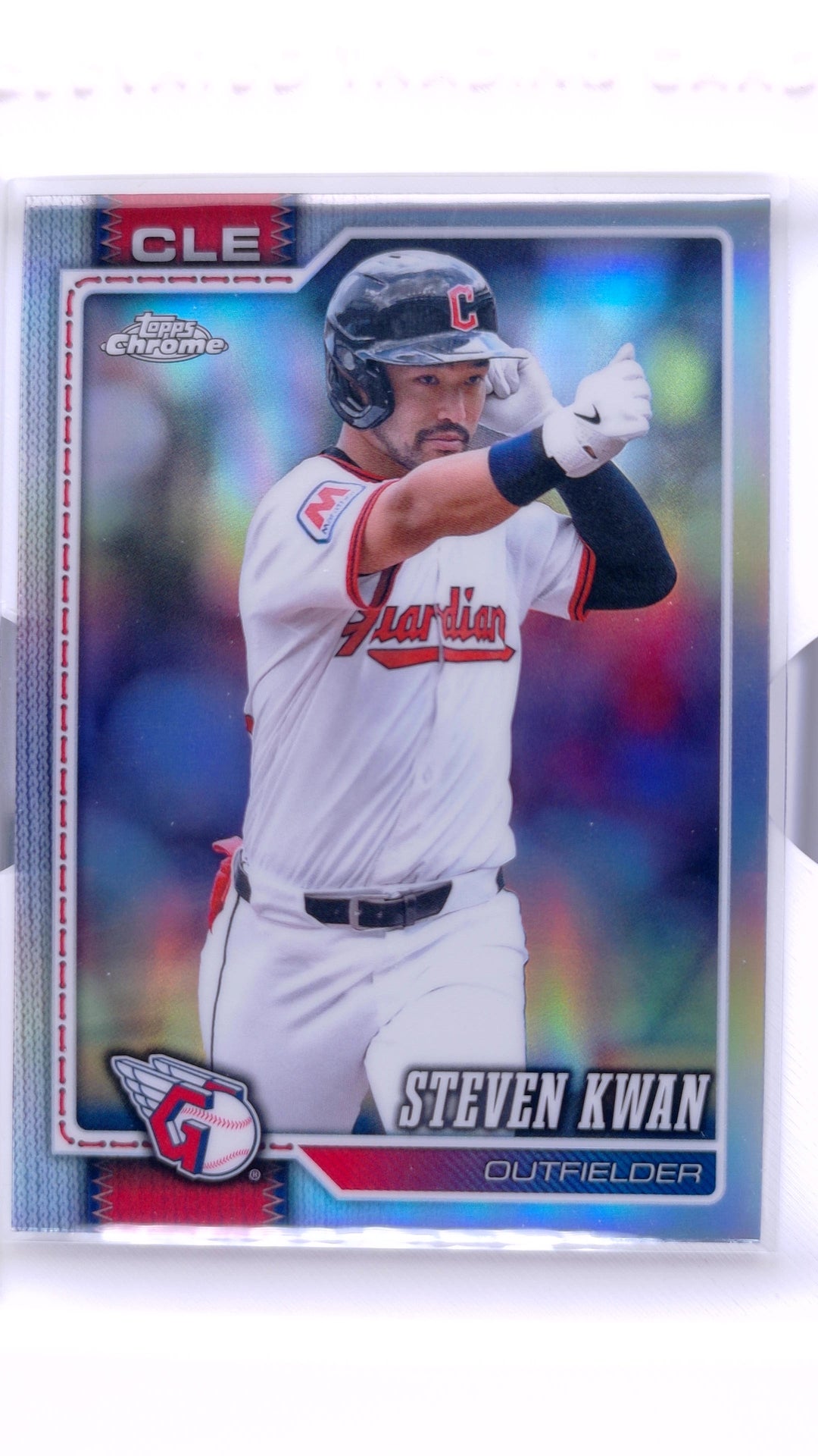#170 Steven Kwan Refractor - front