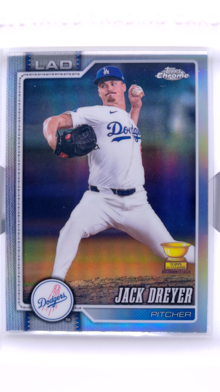 2026 Topps Chrome Baseball Jack Dreyer #52 Refractor — Front