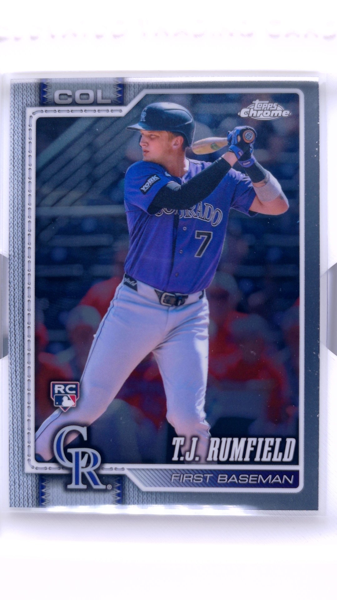 #181 T.J. Rumfield Rookie - front