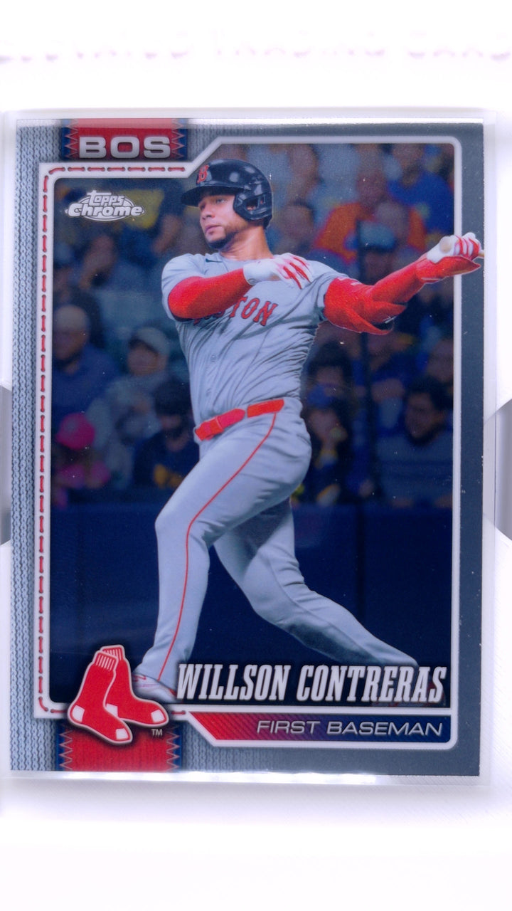 2026 Topps Chrome Baseball Willson Contreras #280 — Front