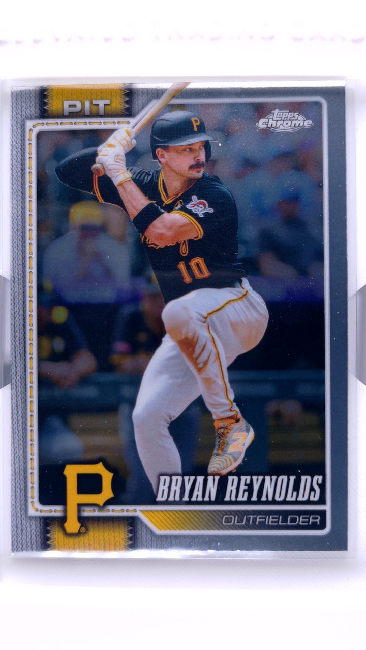 2026 Topps Chrome Baseball Bryan Reynolds #163 — Front