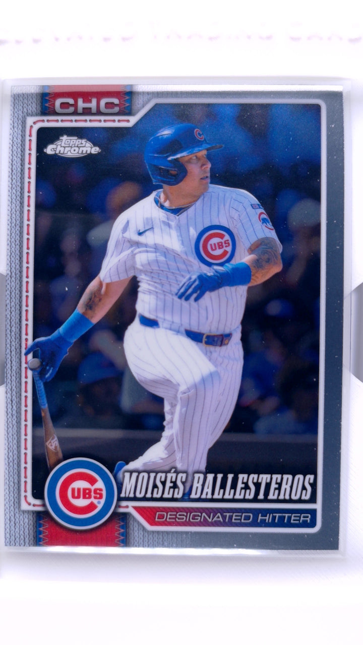 2026 Topps Chrome Baseball Moisés Ballesteros #264 — Front