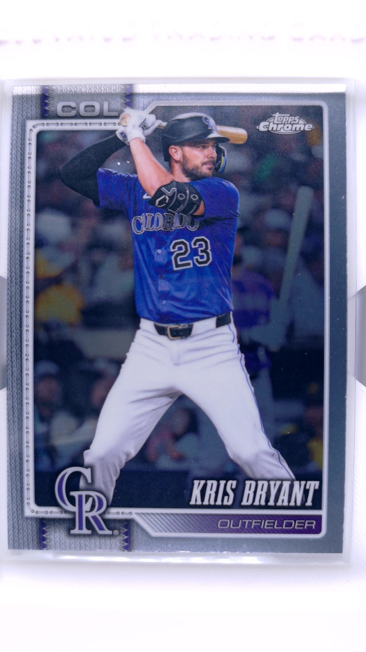 2026 Topps Chrome Baseball Kris Bryant #288 — Front