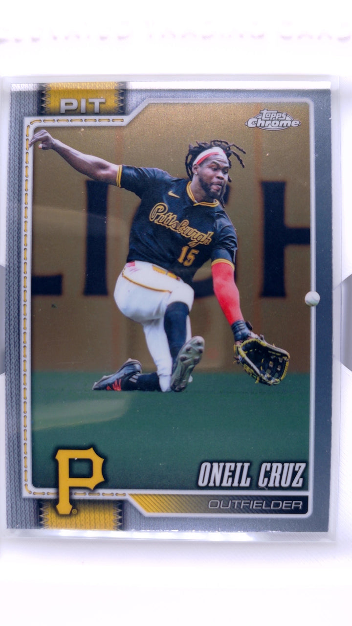 2026 Topps Chrome Baseball Oneil Cruz #249 — Front