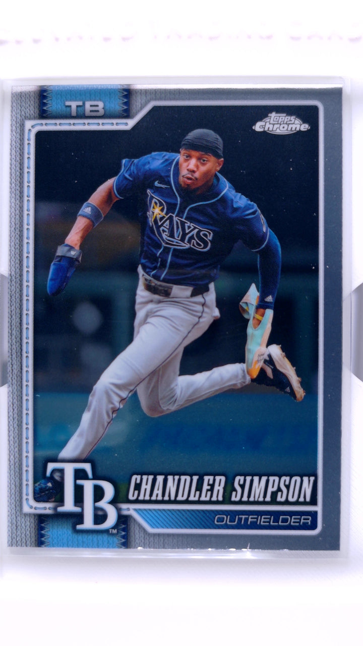 2026 Topps Chrome Baseball Chandler Simpson #152 — Front