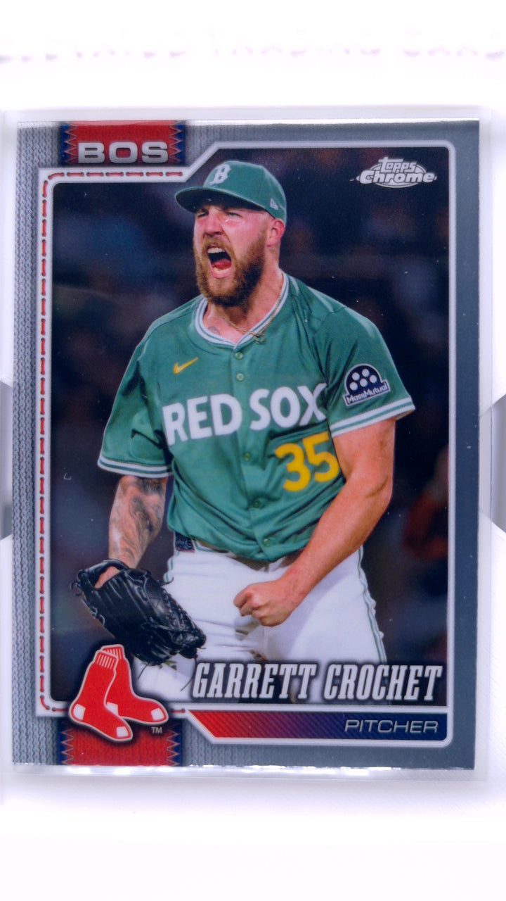 2026 Topps Chrome Baseball Garrett Crochet #300 — Front