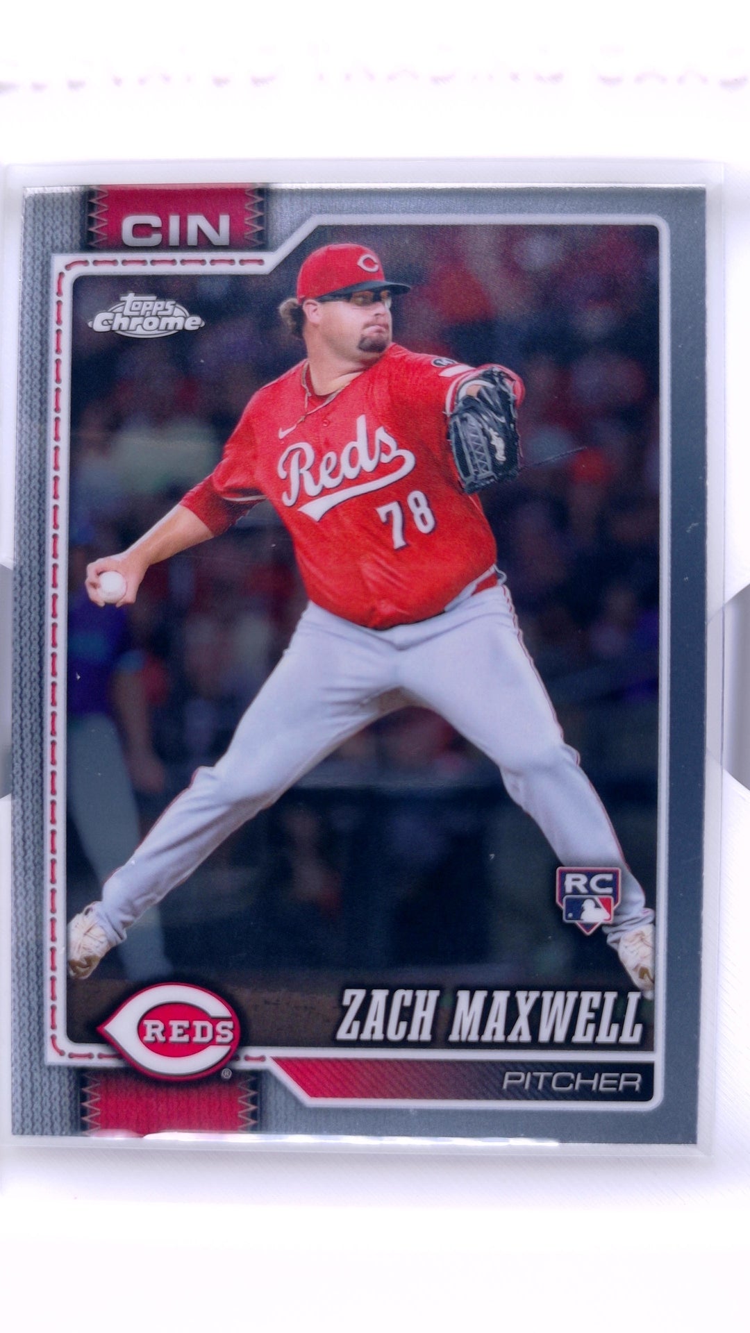 #143 Zach Maxwell Rookie - front
