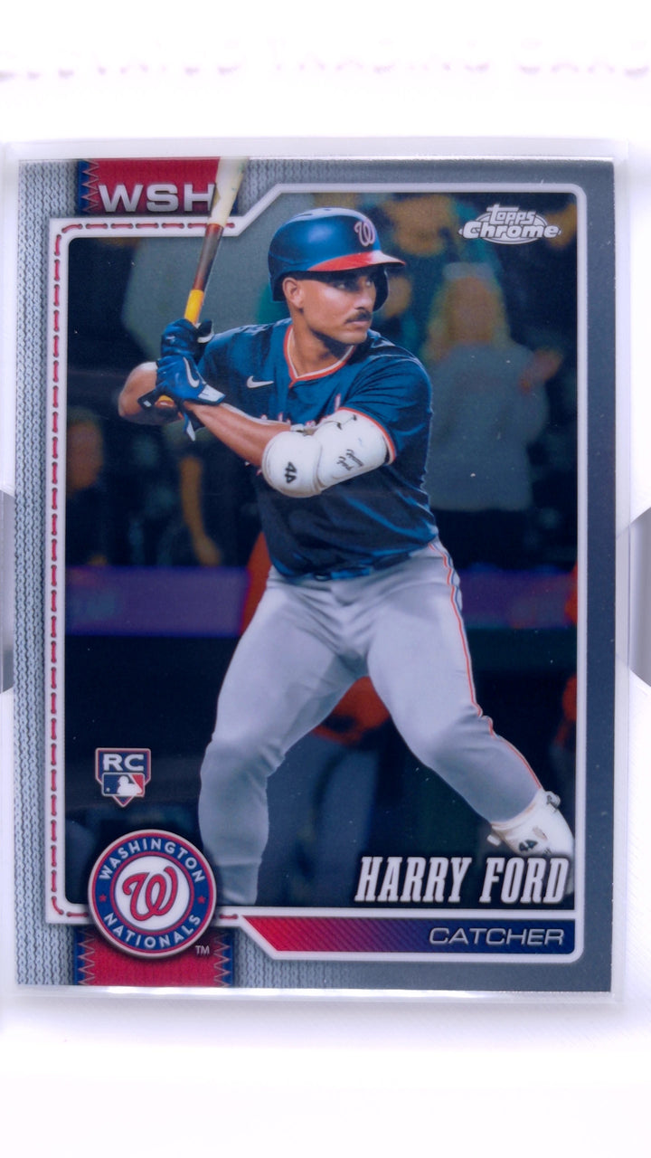 2026 Topps Chrome Baseball Harry Ford #56 RC — Front