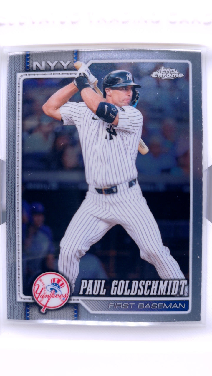2026 Topps Chrome Baseball Paul Goldschmidt #275 — Front