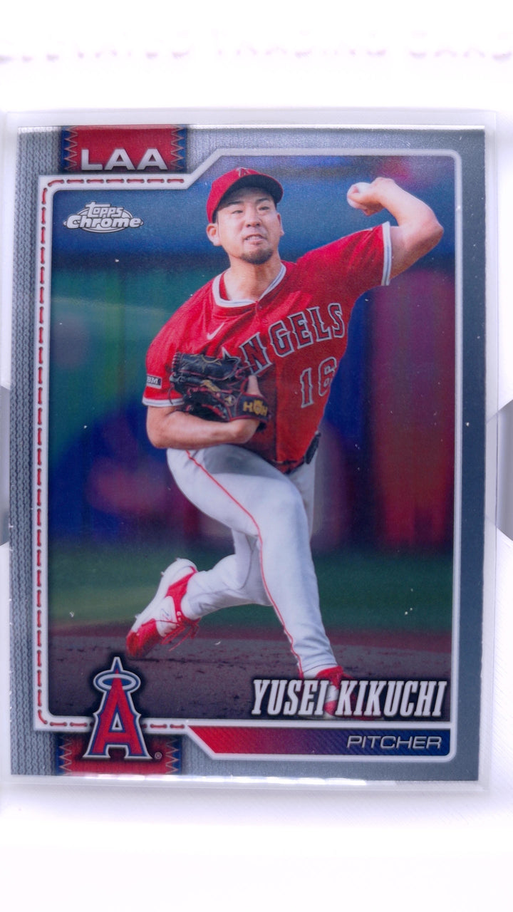 2026 Topps Chrome Baseball Yusei Kikuchi #36 — Front