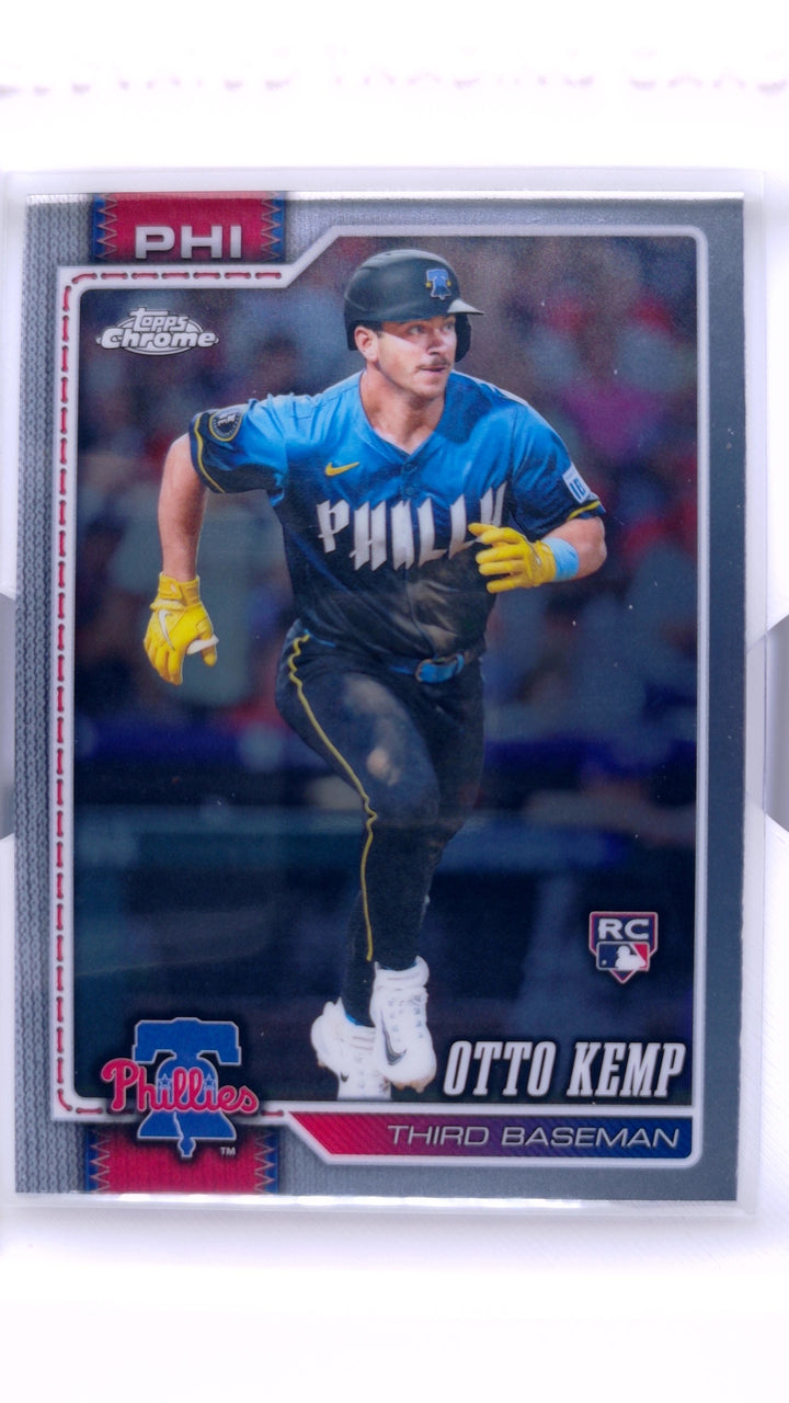 2026 Topps Chrome Baseball Otto Kemp #229 RC — Front