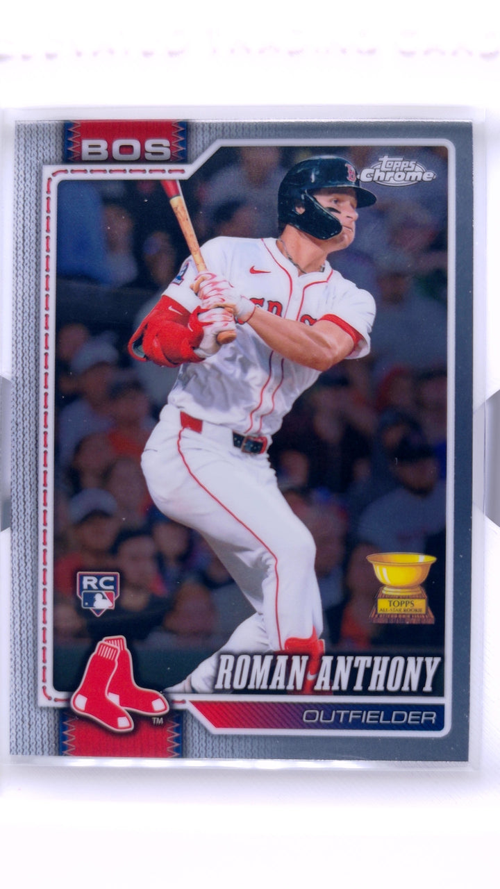 2026 Topps Chrome Baseball Roman Anthony #225 RC — Front