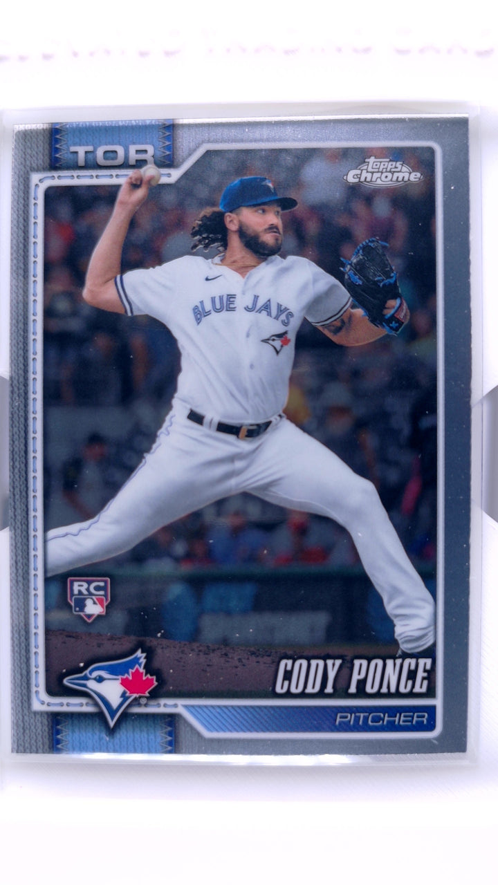 2026 Topps Chrome Baseball Cody Ponce #112 RC — Front