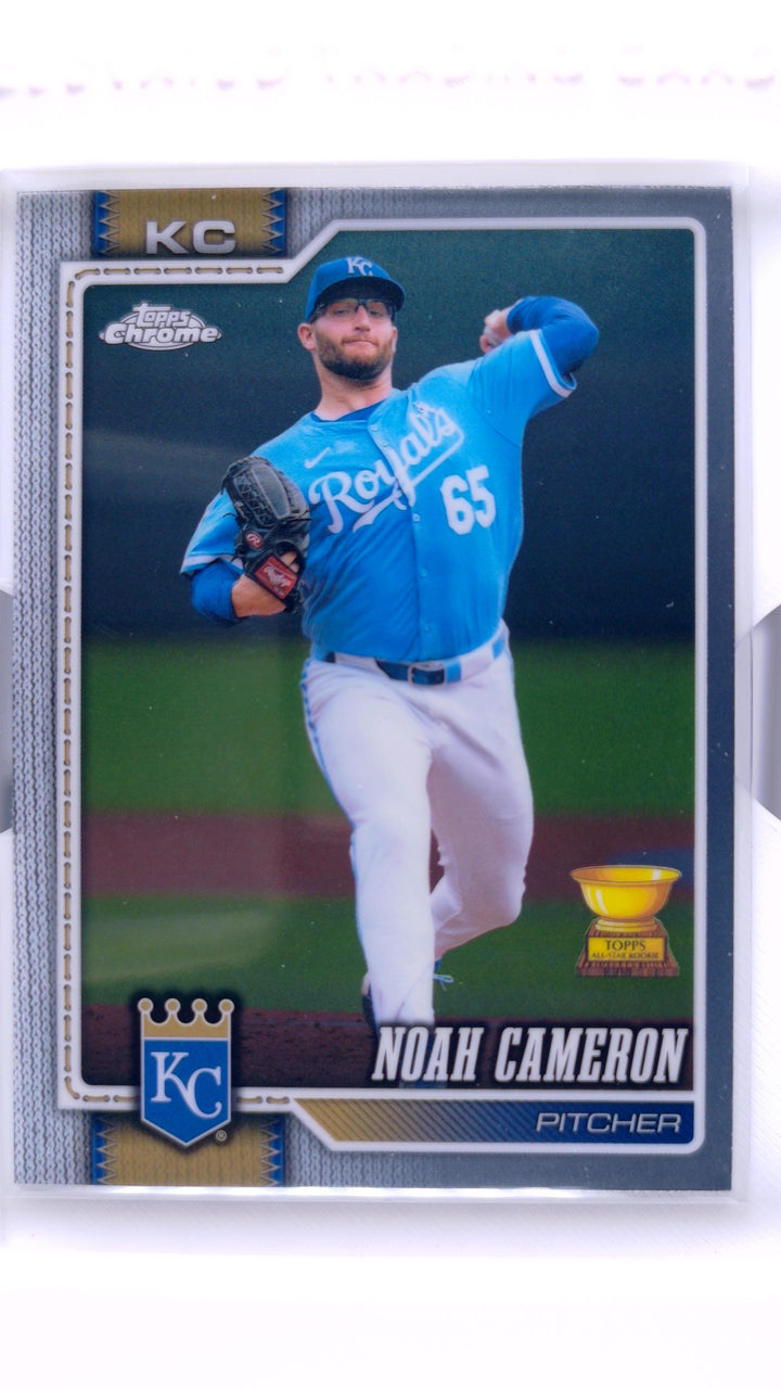 2026 Topps Chrome Baseball Noah Cameron #118 — Front