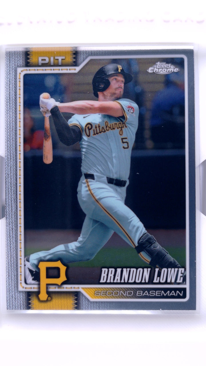 2026 Topps Chrome Baseball Brandon Lowe #72 — Front