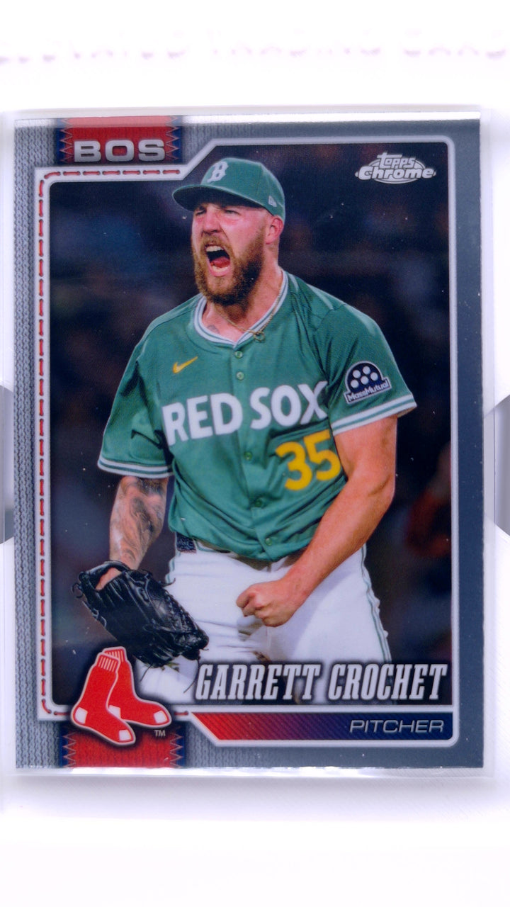 2026 Topps Chrome Baseball Garrett Crochet #300 — Front