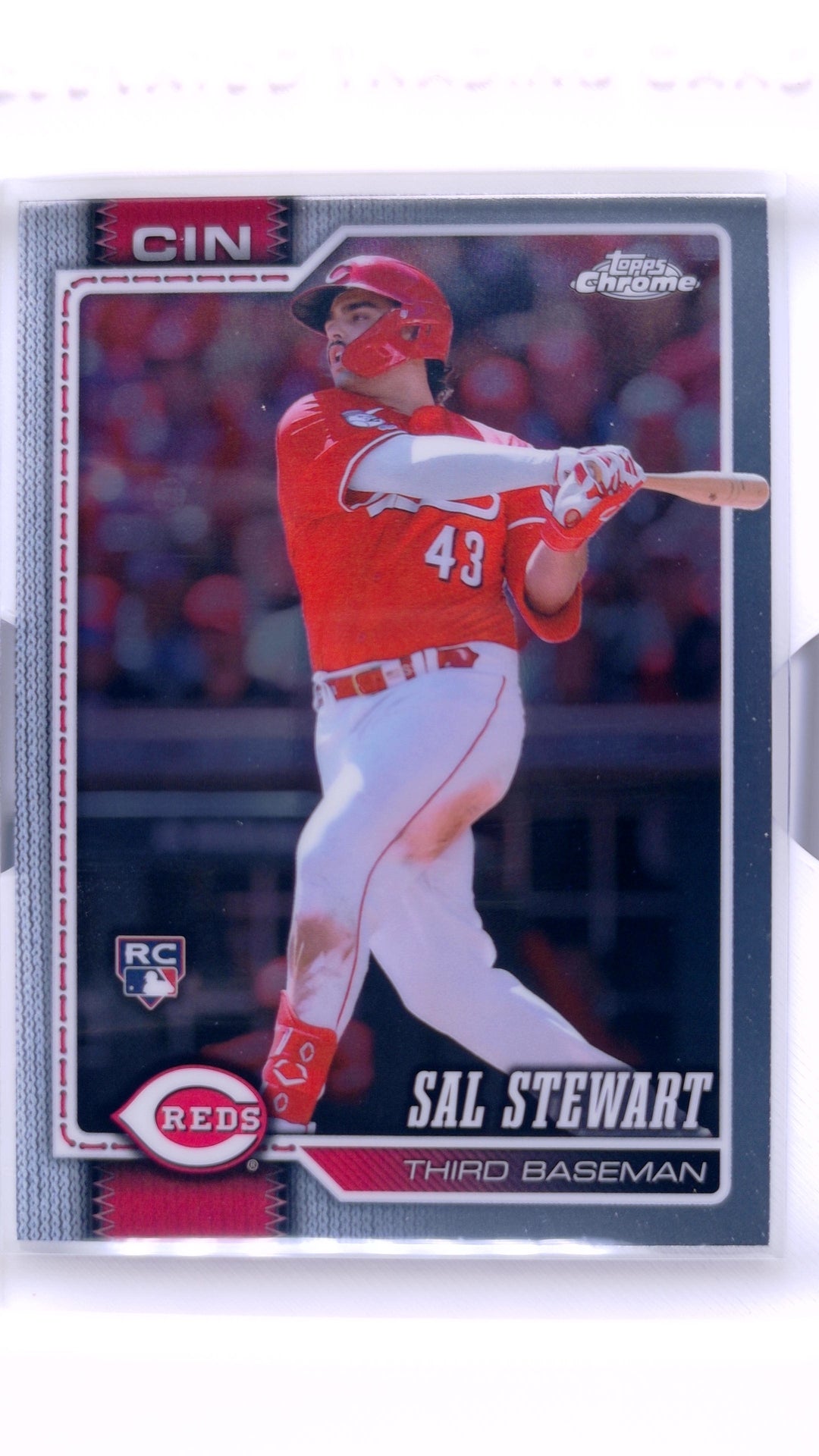 #6 Sal Stewart Rookie - front