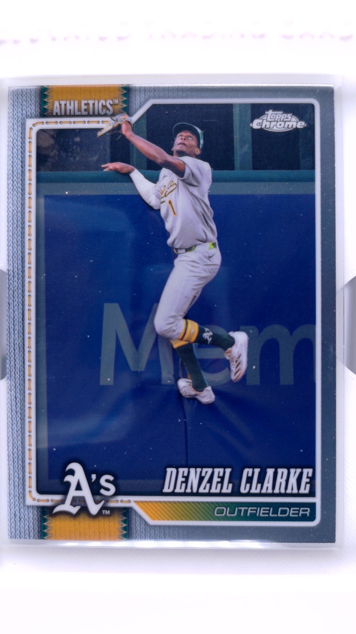 2026 Topps Chrome Baseball Denzel Clarke #246 — Front