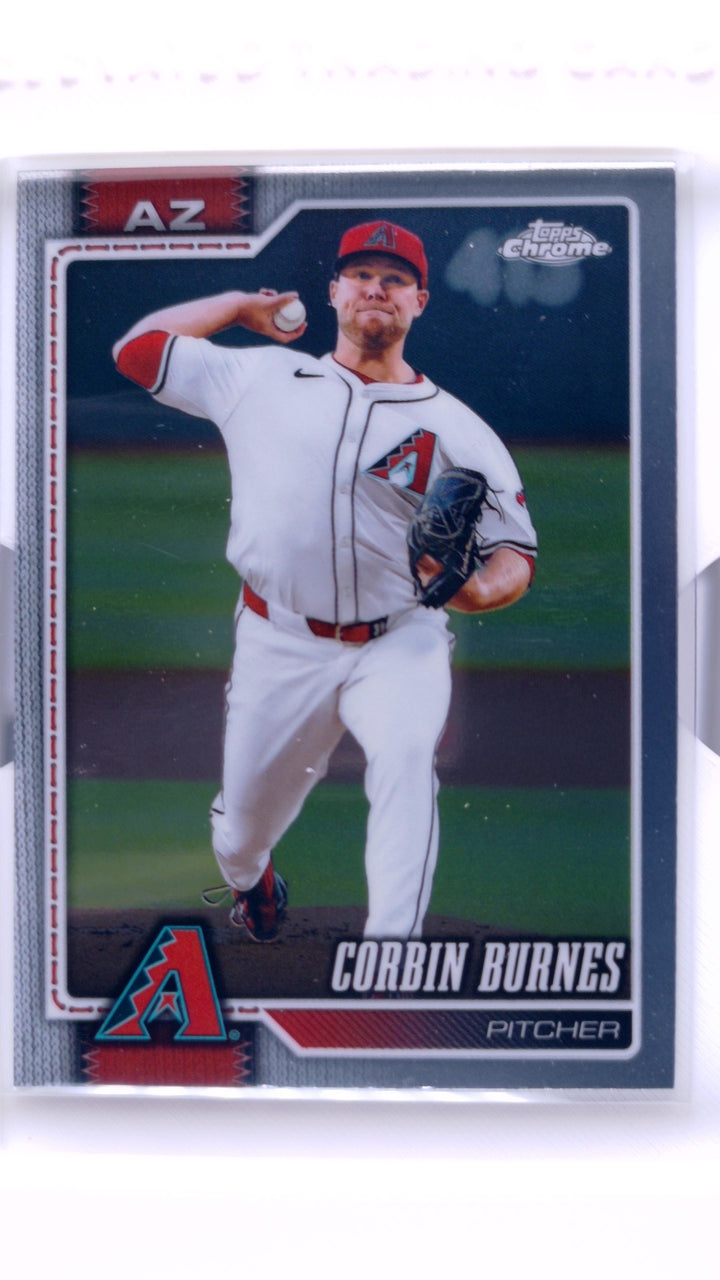 2026 Topps Chrome Baseball Corbin Burnes #237 — Front