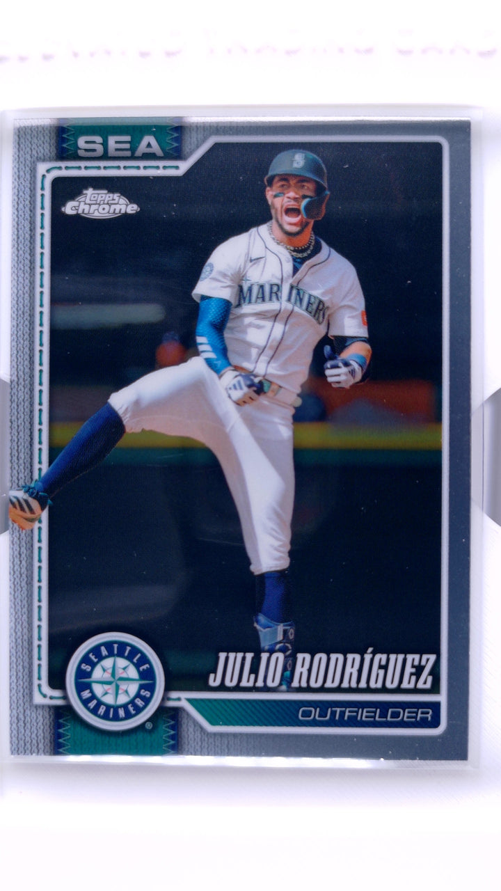 2026 Topps Chrome Baseball Julio Rodríguez #149 — Front