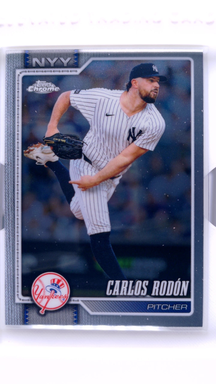 2026 Topps Chrome Baseball Carlos Rodón #43 — Front