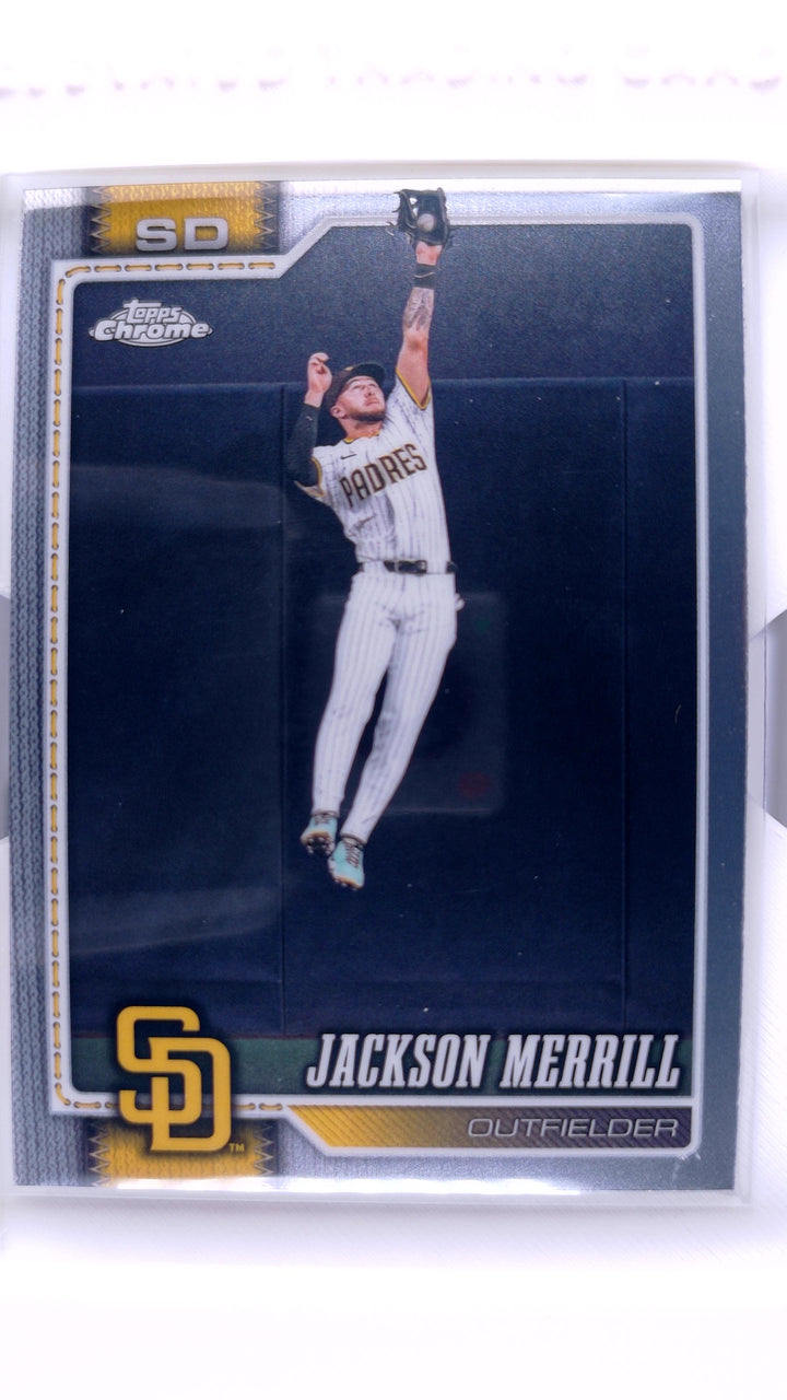 2026 Topps Chrome Baseball Jackson Merrill #137 — Front