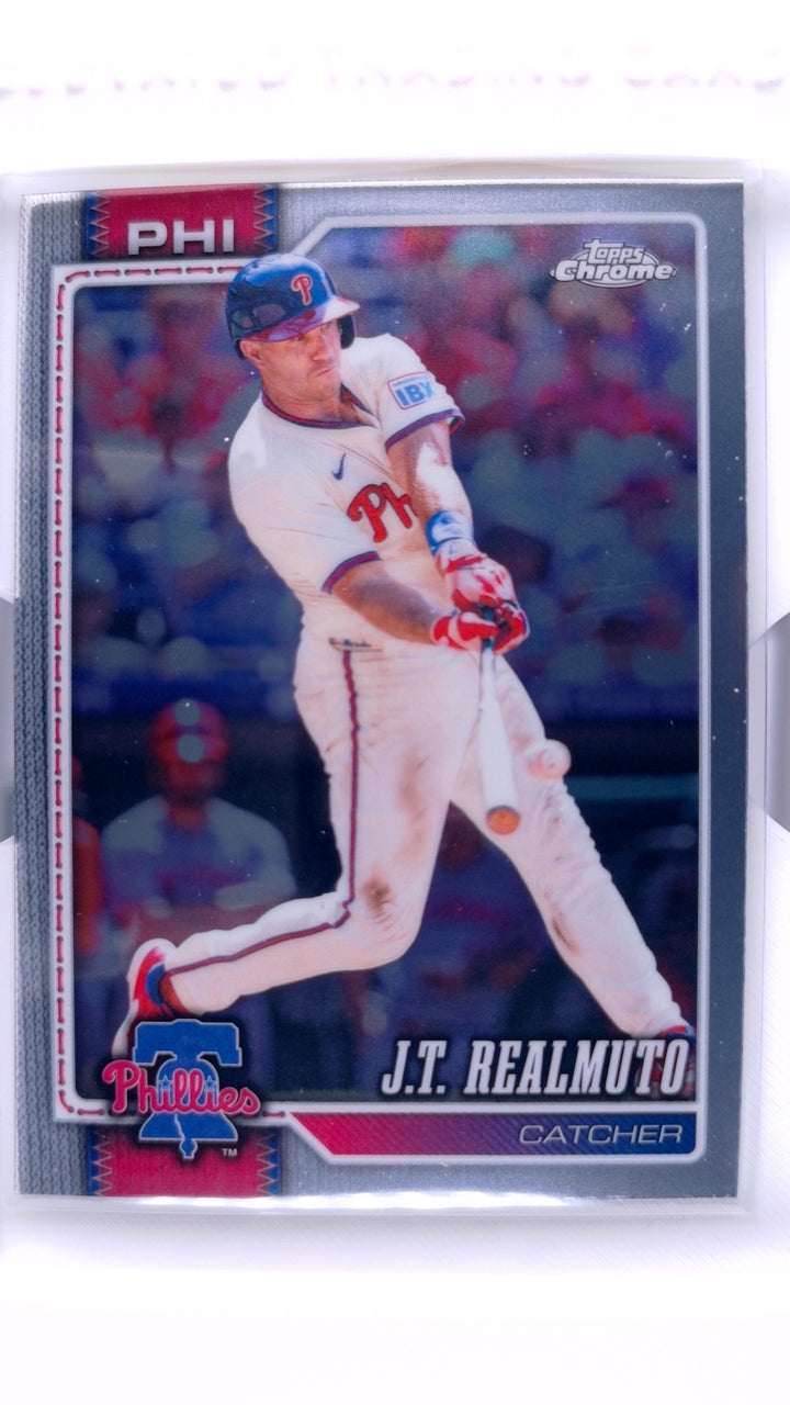 2026 Topps Chrome Baseball J.T. Realmuto #233 — Front