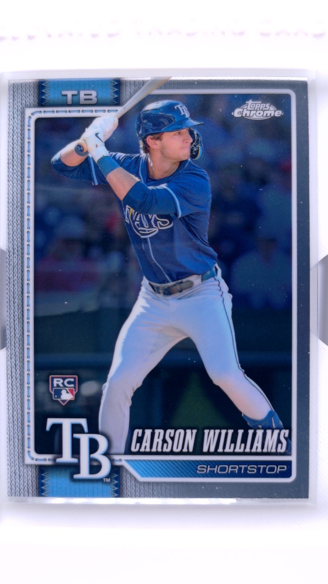 #195 Carson Williams Rookie - front
