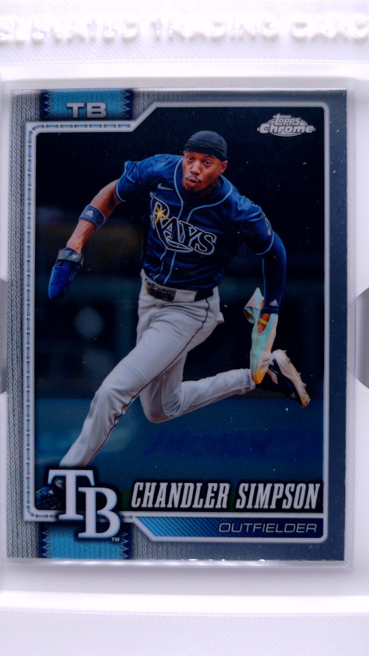 2026 Topps Chrome Baseball Chandler Simpson #152 — Front
