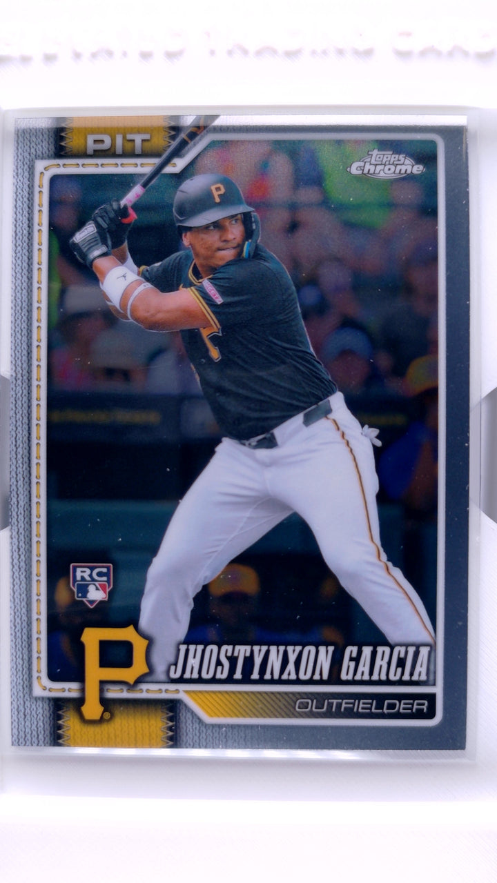 2026 Topps Chrome Baseball Jhostynxon Garcia #70 RC — Front