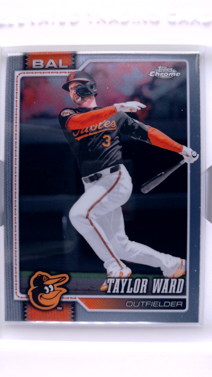 2026 Topps Chrome Baseball Taylor Ward #120 — Front