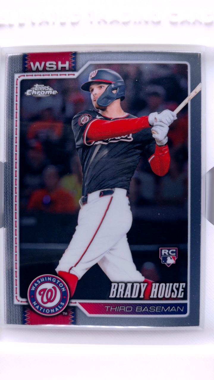 2026 Topps Chrome Baseball Brady House #189 RC — Front