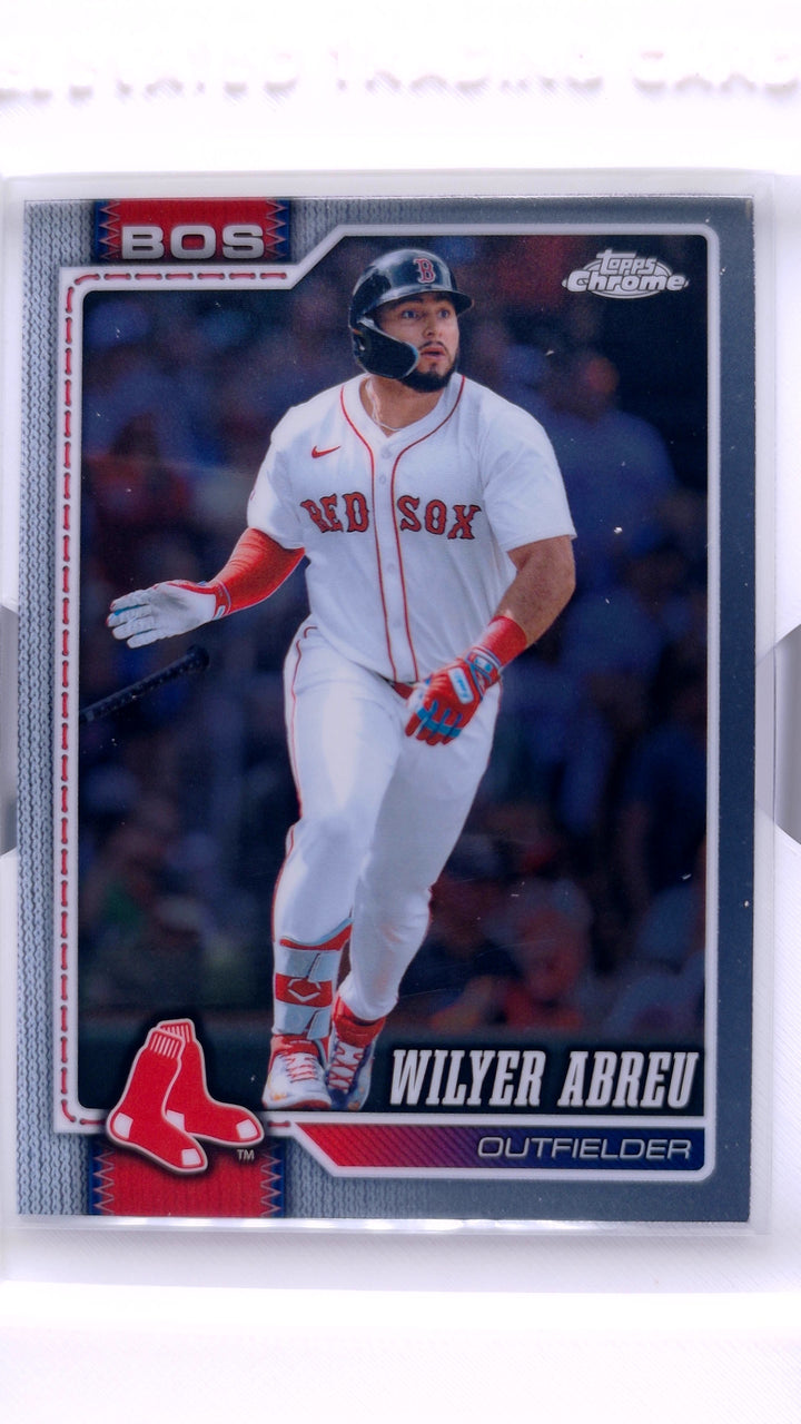 2026 Topps Chrome Baseball Wilyer Abreu #165 — Front