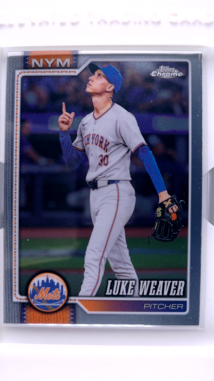 2026 Topps Chrome Baseball Luke Weaver #103 — Front