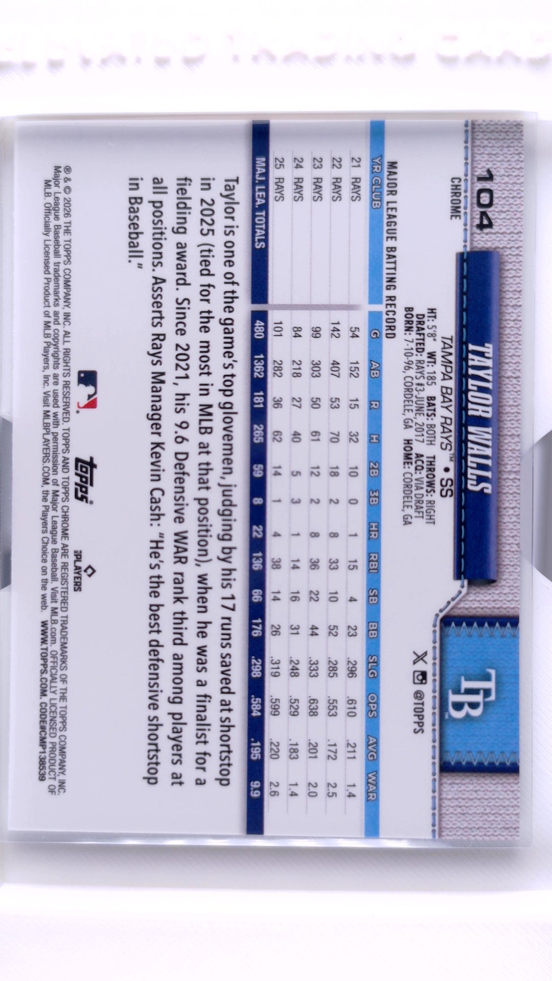 #104 Taylor Walls - back