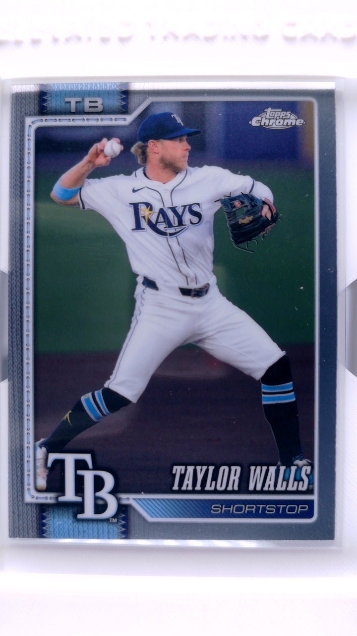2026 Topps Chrome Baseball Taylor Walls #104 — Front