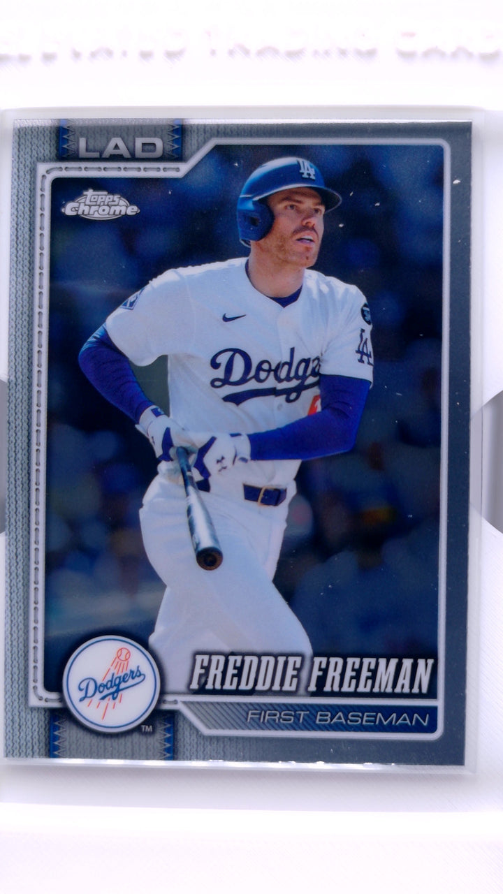 2026 Topps Chrome Baseball Freddie Freeman #159 — Front