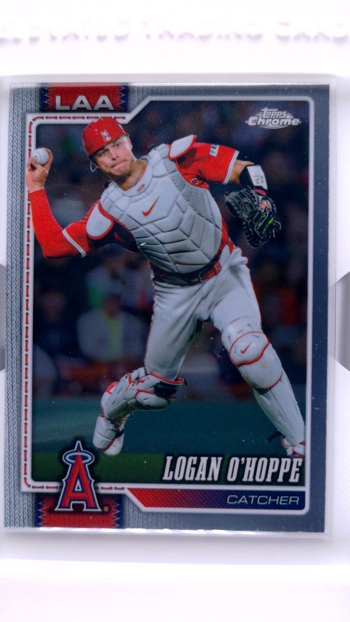 2026 Topps Chrome Baseball Logan O'Hoppe #97 — Front