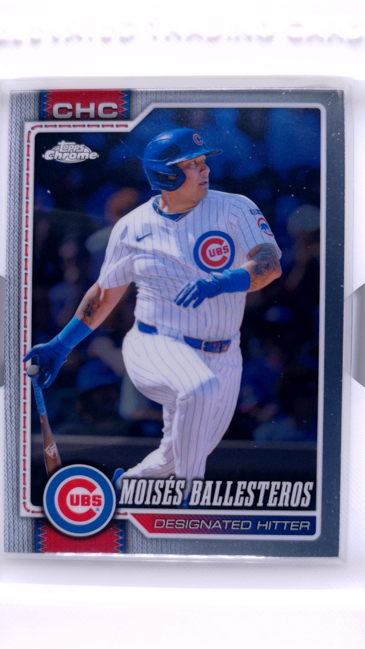 2026 Topps Chrome Baseball Moisés Ballesteros #264 — Front