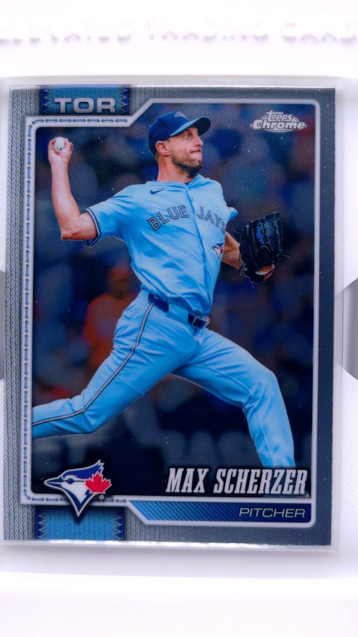 2026 Topps Chrome Baseball Max Scherzer #148 — Front