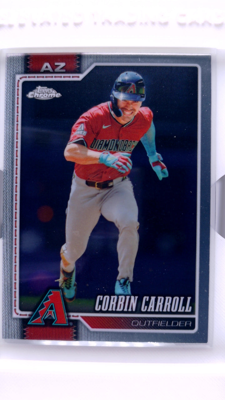 2026 Topps Chrome Baseball Corbin Carroll #83 — Front